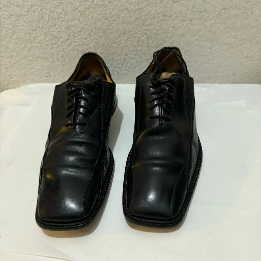 MEZLAN ' Gorgeous Black Leather men’s shoes size 9.5 M
